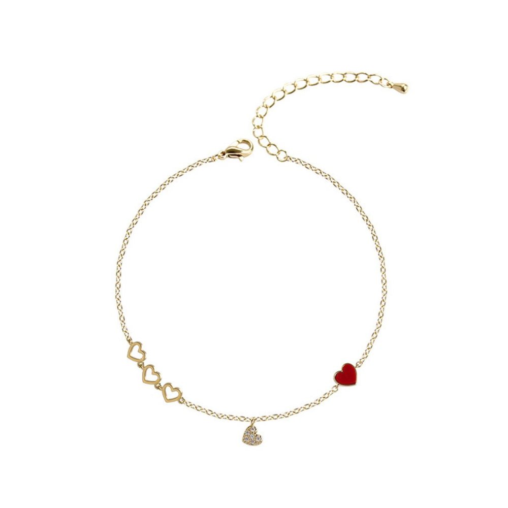 Triple Heart Bracelet